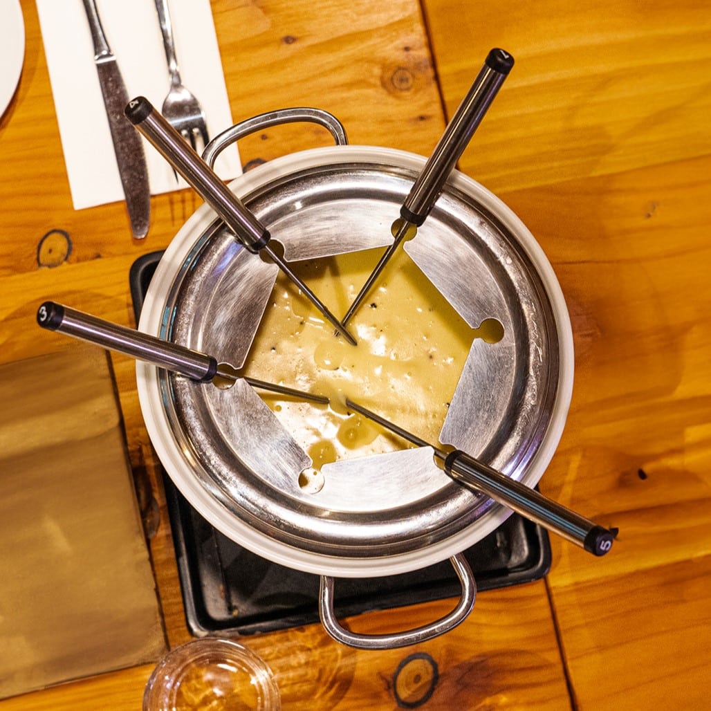 Fondue at 7Summits Restaurant